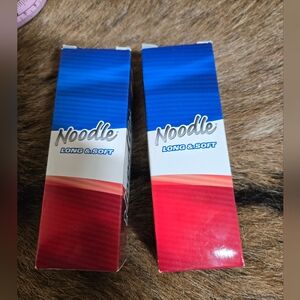 New Noodle Golf Balls Lot Of 2 (6 Balls) #0 #1
